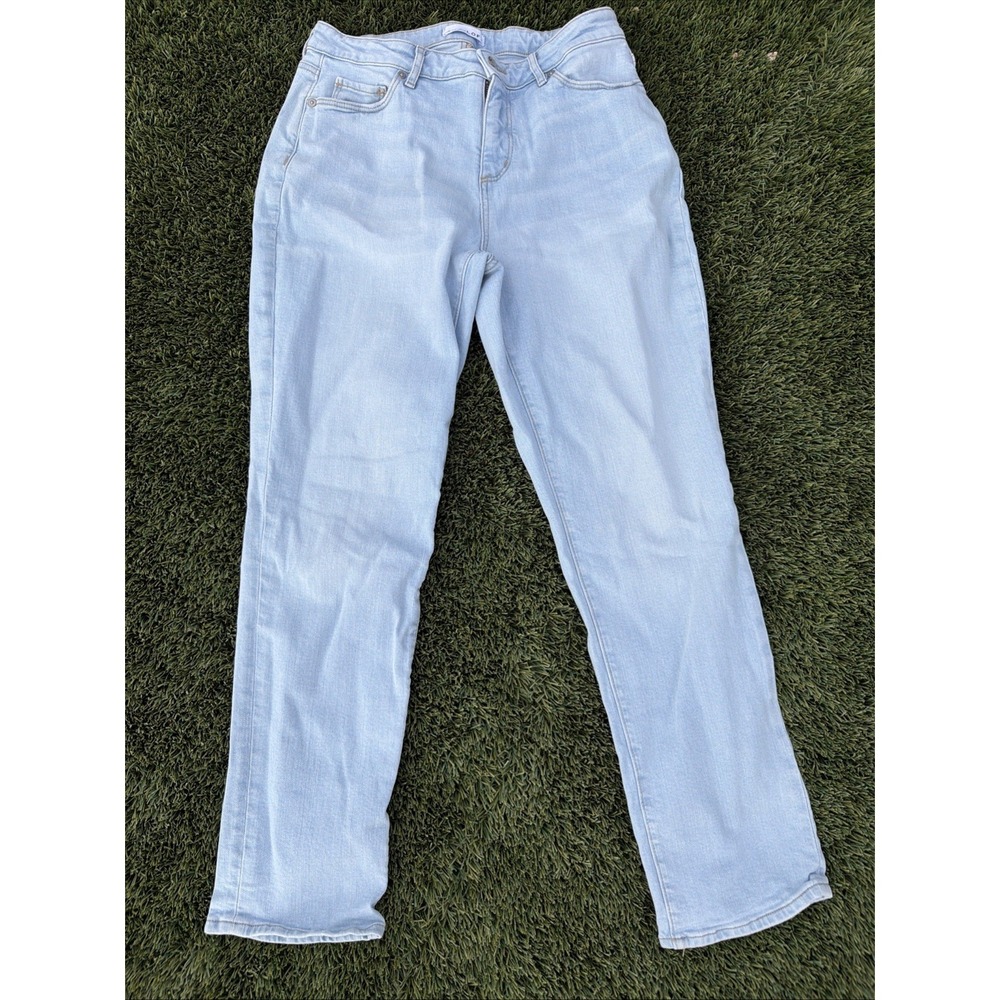 Ann Taylor Loft The Girlfriend Jeans Light Blue Size 27/4 Mid Rise New Tags